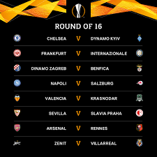 4 how does the rest of the season look? Official Round Of 16 Draw Most Uefa Europa League Facebook