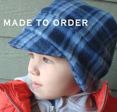 Kids Hat For Boys Boys Winter Hat Plaid Boy Hat Ear Flap Etsy Boys Fleece Hat Boys Fleece News Boy Hat