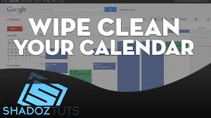 How To Delete All Entries In A Google Calendar Youtube