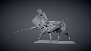 Roman Sphinx By Tony Eight Sculpture Art Lion Sculpture 3d Model