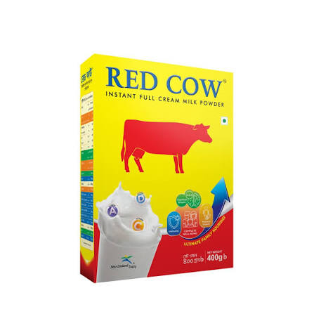 Red Cow Instant Full Cream Milk Powder 400gm