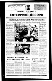 Lawnmowers, 1 Fireworks, Watermelon Highlights For Cooleemee Celebration  Music On Tap For Mocksville