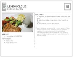 Lemon Cloud Molecular Gastronomy Molecular Cuisine Molecular Gastronomy Recipes