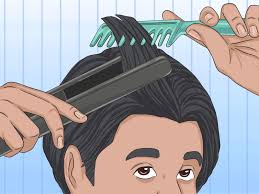 Cut straight hair into a short pixie. 3 Ways To Straighten An Afro For Men Wikihow