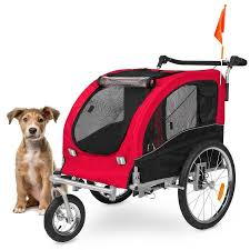 New Dog Puppy Older Dog Cat 2 In 1 Pet Stroller And Trailer Walker Jogger Unbranded In 2020 Dog Stroller Pet Stroller Dog Bike Trailer