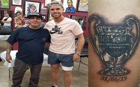 Check out our jordan henderson selection for the very best in unique or custom, handmade pieces from our sports collectibles shops. Photo Henderson Gets Brilliant Lfc Champions League Tattoo