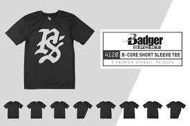Therefore, this file consist of. Badger 4120 B Core T Shirt Mockups Creative Photoshop Templates Creative Market
