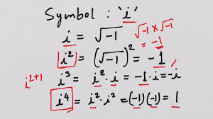 The following diagrams show imaginary numbers and the powers of i. What Is Imaginary Unit Iota Complex Numbers Youtube