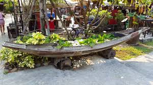 40 unique paver designs for outdoor spaces. Pond Made Out Of An Old Boat Youtube