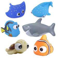 Sassy finding nemo pull & go bath toy. Finding Dory Nemo Bath Squirters Bath Toys For Baby Toddler Toys Shower And Swimming 6pcs Buy Online In Bahamas At Bahamas Desertcart Com Productid 217119312