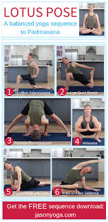 Padmasana Yoga Pose Sequence Lotus Pose Sequence Jason Crandell Yoga Lotus Pose Yoga Sequences Yoga Poses