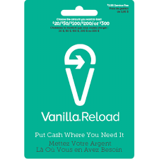 My vanilla reloadable prepaid card. About Vanilla Reload