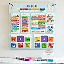 Childrens Calendar Timetable Visual Reward Chart By Craftlydesign In 2020 Kids Calendar Reward Chart Kids Child Behavior Chart