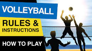 Volleyball is a team sport in which two teams of six players are separated by a net. Volleyball Rules How To Play Volleyball The Rules Of Volleyball Explained Youtube