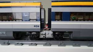 Dual Lego City Passenger Train 60197 Sets Modified With Jacobs Bogies Gjbricks Lego City Train Train Lego City
