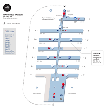 In the middle of a complete renovation, you'll also see new architectural additions and features throughout. Airline Maps Hartsfield Jackson Atlanta International Airport