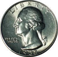 1935 Washington Quarter Value Cointrackers