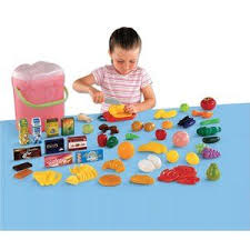 Kid Connection 90pc Play Food Set Walmart Com Kids Connection Play Food Set Play Food