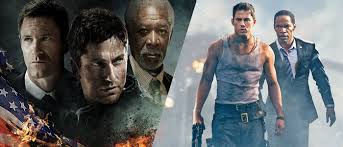 If ' white house down ,' the upcoming action movie where channing tatum and the president (jamie foxx) take down terrorists in the white house, does well at the box office, there's no way they're only making one of them. Seeing Double Olympus Has Fallen Vs White House Down