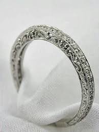 Stunning Antique Filigree Diamond Wedding Band Antique Diamond Wedding Bands Antique Wedding Bands Wedding Rings Vintage