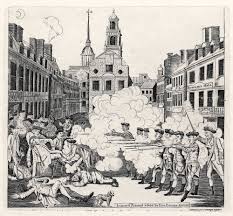 Paul revere created his most famous engraving titled the bloody massacre perpetrated in kings street in boston just 3 weeks after the boston massacre occurred on march 5, 1770. A New Strike Off An Old Plate The 1970 Version Of Paul Revere S Print Old State House