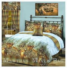 Check out our deer comforter set selection for the very best in unique or custom, handmade pieces from our duvet covers shops. Whitetail Deer Buck Hunting Lodge Cabin Plaid Comforter Set Sheets Bed In A Bag Kids Teens Home Items Patterer Home Garden