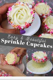 Cupcakes A Leau De Rose Avec Creme Au Beurre A Leau De Rose Chelsweets In 2020 Savoury Cake Fancy Sprinkles Frosting Tips