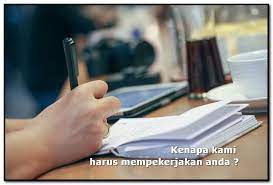 Saya memiliki karakter abc, ini. Mengapa Kami Harus Memilih Anda Bergabung Dengan Perusahaan Kami Archives Tips Kerja