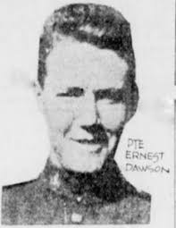 Biography for WW1 Veteran Ernest Jonathan Dawson, Canadian Expeditionary  Force