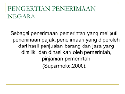 Definisi penerimaan pajak menurut john hutagaol (2007:325) adalah: Kebijakan Keuangan Negara Ppt Download