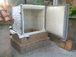 Self Made Ceramic Gas Kiln Structure In Steel And Refractory Bricks With Refractory Fiber Antoni Batzu 2014 Sardinia Pottery Kiln Raku Kiln African Pottery