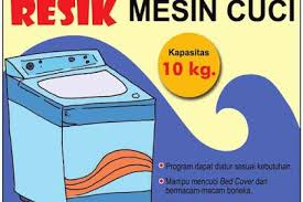 Iklan Resik Mesin Cuci Kelas 5 Tema 9 Buku Kurikulum Mesin Cuci