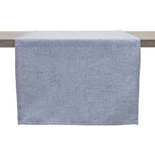 Fennco Styles Classic Solid Table Runner 16 X 36 Inch Light Blue Walmart Com Walmart Com