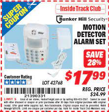 Bunker hill security camera free forever with; Harbor Freight Tools Coupon Database Free Coupons 25 Percent Off Coupons Toolbox Coupons Motion Detector Alarm Set