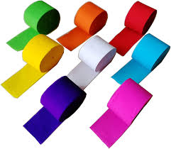 26 rolls 710 yard party streamers rainbow streamers photo booth backdrop decorations red green blue white black crepe paper decorative streamers 1.8 w x 27 yard/roll for birthday holiday mexican festival party decor. Amazon Com 91 8 Feet Party Streamer Paper Decorations Crepe Paper For Birthday Wedding Concert And Various Festivals 8 Rolls