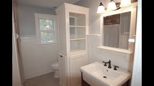 The sorbus bathroom tower shelf hamper makes laundry chores simple and convenient. Linen Cabinet Clothes Hamper Pt 1 Youtube