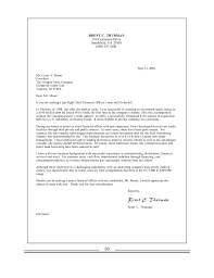 Perhaps your company could benefit from a strong chief financial officer with a record of major contributions to business and. Letter Cover Letter Sample Pdf
