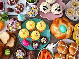 Easter dinner no easter dinner is complete without these traditional easter recipes for honey baked ham, collard greens, corn bread, potato salad and more. 32 Traditional Easter Foods From Around The World