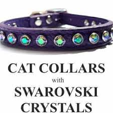 Cat collar with bell nylon adjustable breakaway catnip included. Cat Collars Swarovski Crystal Rhinestone Bling Snooty Pooch Boutique