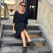 Sunny Day And Feeling Brave Enough To Flash Bare Legs Also Utterly In Love With My Sandgrensclogs The Athens Clogs Wooden Clogs Latest Fashion Clothes