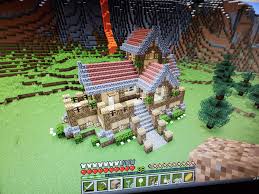 1) fancy roofed survival house. Minecraft House I Built In Survival Mode Its Small But I M Just Starting Minecraft