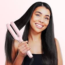 Amazon.com : Nimmu Hair Straightener Brush, Hair Straightening Brush Flat  Iron for Women with 5 Temps, Ceramic Straightener Comb Fast Heating for  Home ...