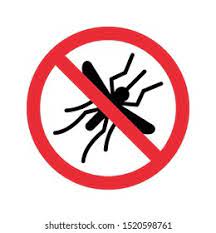 We are bug a bug! No Mosquito Ban Sign Anti Mosquito Stock Vector Royalty Free 1520598761