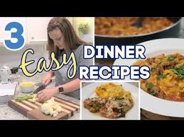 What S For Dinner Easy Dinner Ideas And Inspiration No 61 Youtube In 2020 Dinner Easy Dinner Recipes Food Videos