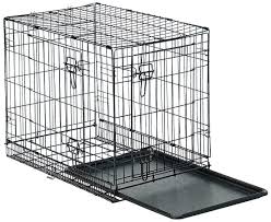 Jn Widetrade Dog Crate Box 30 Folding Metal Double Door Dog Puppy Cat Foldable Crate With Pan Tray For Rest And Versatile Di Dog Crate Dogs And Puppies Crates