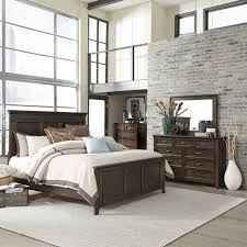 These sets are crafted to work in harmony; Liberty Furniture Saddlebrook 4 Piece Dark Brown King Bedroom Set 184 Br Kpbdmc Bob Mills Furniture Tx Ok