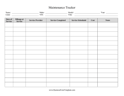 At least once a year there are some simple things to do to make sure your before you start any maintenance work on your lawn mower, disconnect the spark plug and make sure the throttle is in the off position. Maintenance Log Template