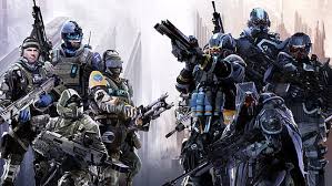 Hd Wallpaper Killzone Caught In The Dusk The Soldiers Killzone Shadow Fall Wallpaper Flare We're not sure where this mask's hose goes. hd wallpaper killzone caught in the