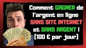 Vous pouvez envoyer de l'argent facilement et de façon sécurisée et sans frais sur pas besoin de vous rendre en agence. Comment Gagner De L Argent En Ligne Sans Site Web Et Sans Argent Jusqu A 100 Par Jour Et Plus Youtube