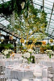 All White Elegant Romantic Candlelit Planterra Conservatory Wedding Under The Stars P Weddings Decorations Elegant Romantic Greenhouse Wedding Rooftop Wedding